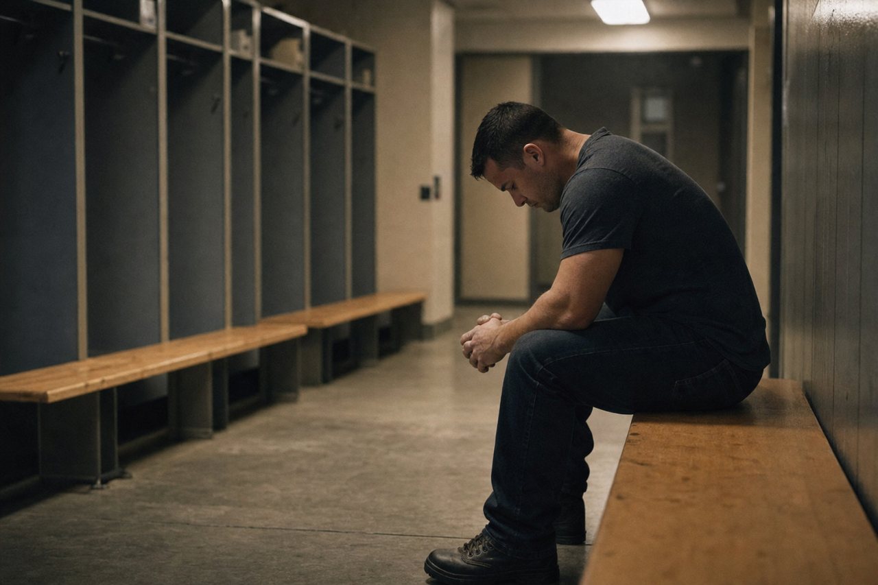 A firefighter — take-home combustion-residue contamination